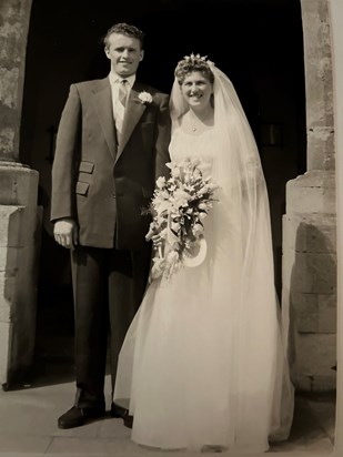 Wedding Day 10th August 1957