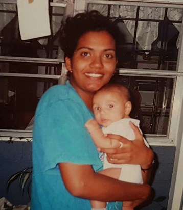 'Aunty Asha with baby Max💕