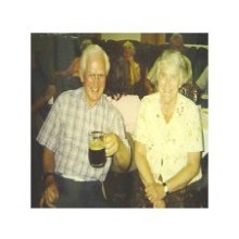 Mum and Dad - cheers