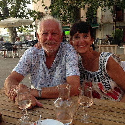 John & Edwina in Agde