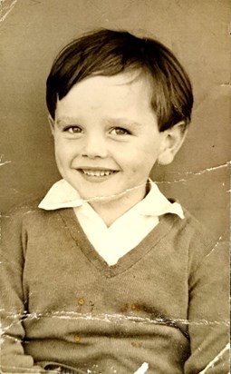 John as a boy in the early 1960's