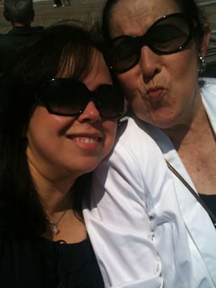Mom and Joanie in Atlantic City