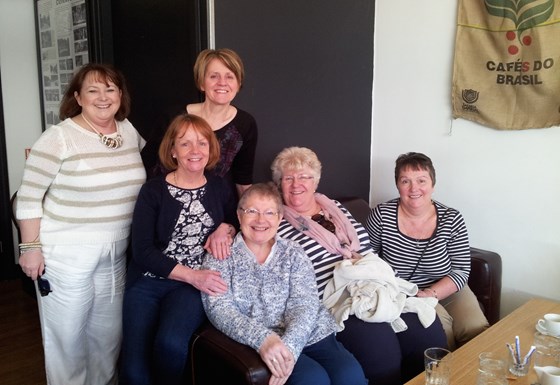 Over 40 years after getting together in Carmel Hall at Christ's College we were reunited again in April 2015! ??