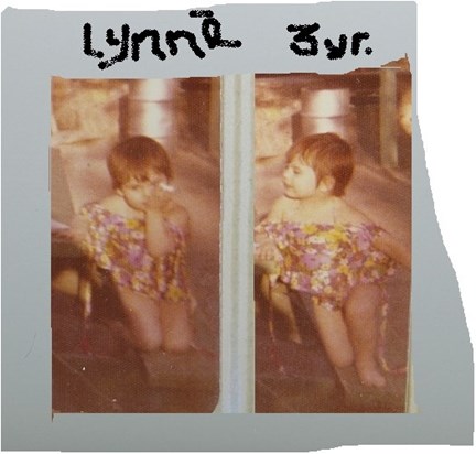 Lynne age 3