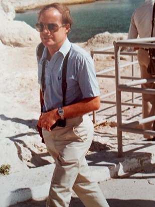 Harry in Athens 1981