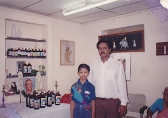 sathish with me in 1997