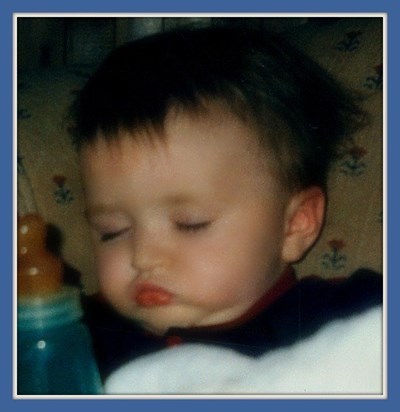 Baby Jared Sleeping like an Angel...