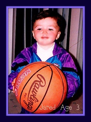 Jared with his basketball!