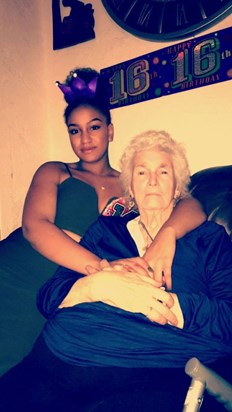 My beautiful Grandma &me (Esi)
