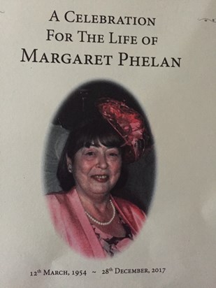 Celebrating Margaret’s 63 years
