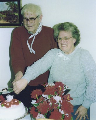 Audrey & Stanley Shuker Ruby Wedding Anniversary