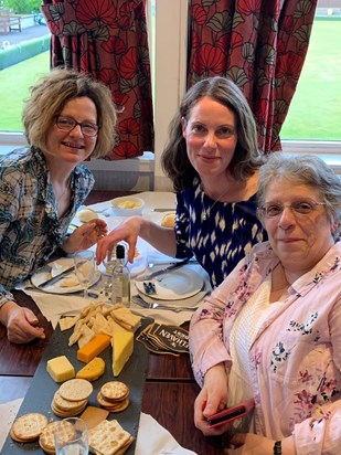 A trio of cousins! Louise Norton's Birthday, May 2019, Edinburgh