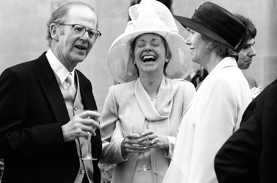 Ashley, Judith and Angela at Julian and Amy's wedding in 2004. He was so good at making us laugh!