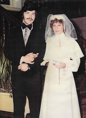 Mick and Shirley's wedding photo