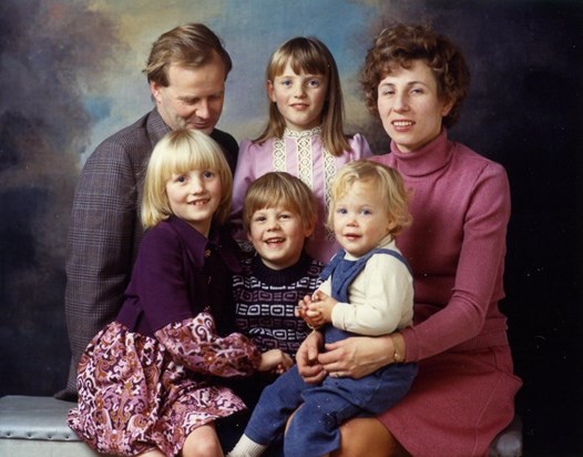 Our 1970's Family Portrait