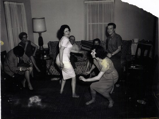 Jim and June Boogie Down - Michigan visit, early 60's