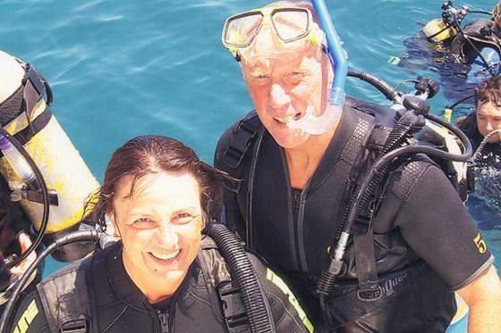 SCUBA diving in Egypt, Fiji, the Maldives and the Great Barrier Reef