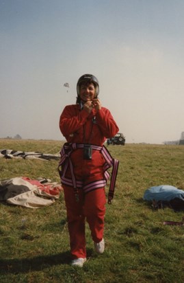 Paragliding at Brands Hatch