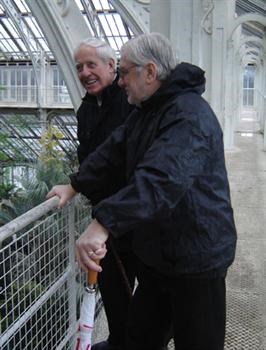 with Robert - Kew Gardens