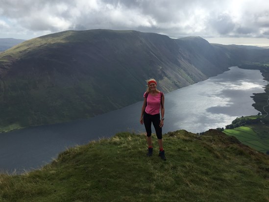 Clara in the mountains 