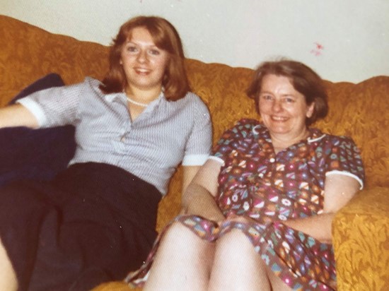 Kathleen and her mum