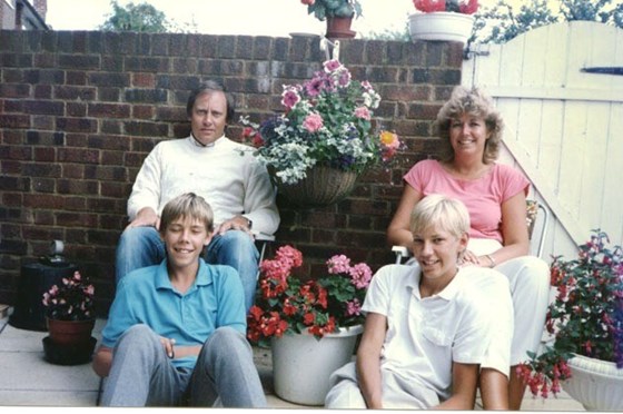 The gale Family 12 August 1986