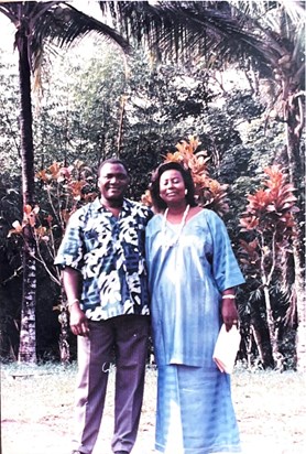 Dr Akpalu Snr and Mrs Akpalu