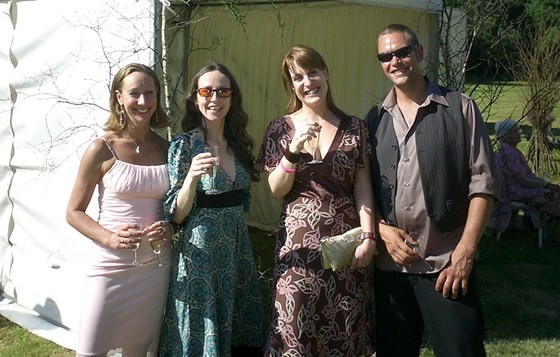 Mel's Wedding - 2005 - Marie, Lainey, Jez & Adie