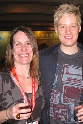 With Neil Robertson