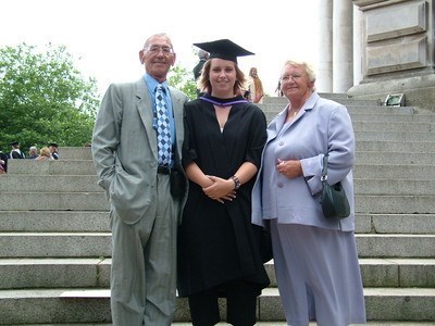 Proud Grandparents and Graduate