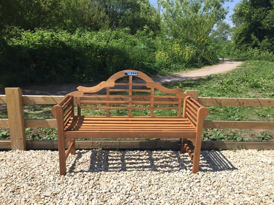 Bench donated by Parents of Amy's friends