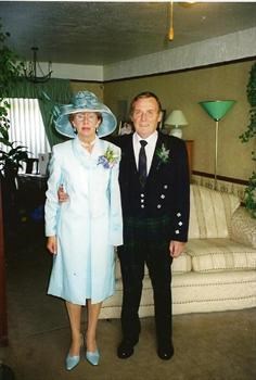 Mum & Dad on my wedding day