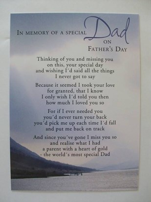 Happy Father's Day in Heaven 