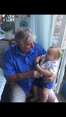 Uncle Brian meets Jaxon for the first time 