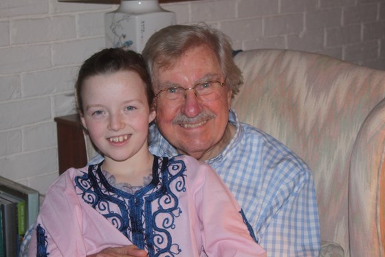 Sophie & her Grandpa