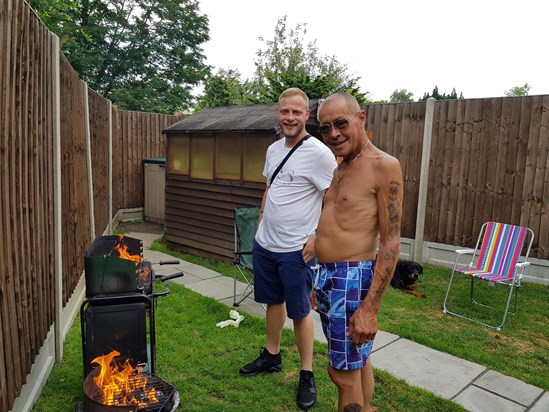 Sonny and his Dad xx