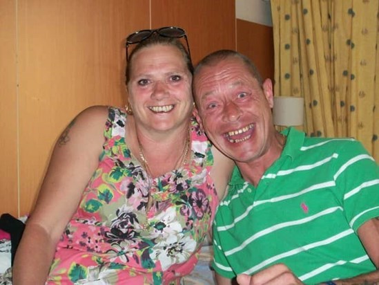 Me and hubby for his 50th birthday ??????