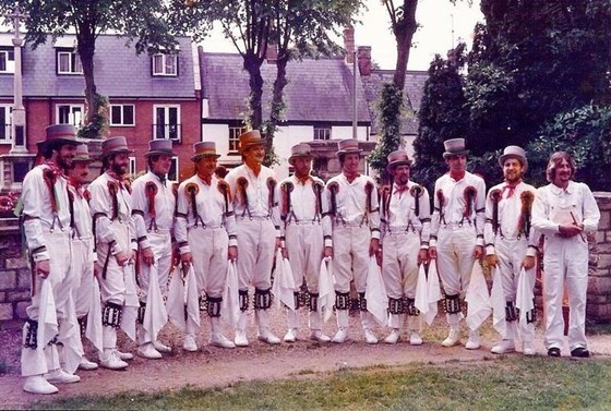 Folk on the Green (5th from left)