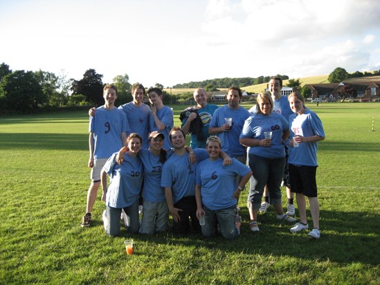 Ashley and the Rounders team