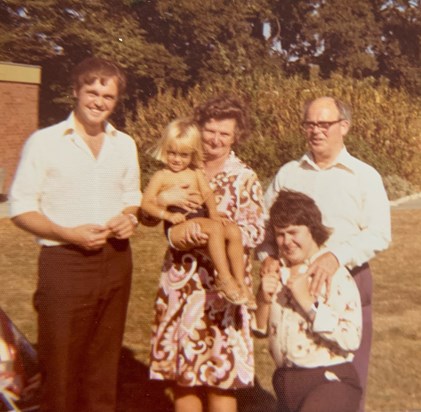 Haskell family, circa. 1976