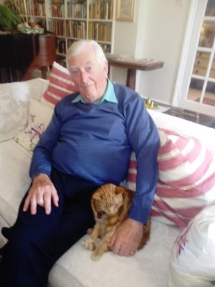 Bill and Ginger 2019. A fine friend for many years and an excellent lunch companion. Much missed by Ellie and Alan Felton