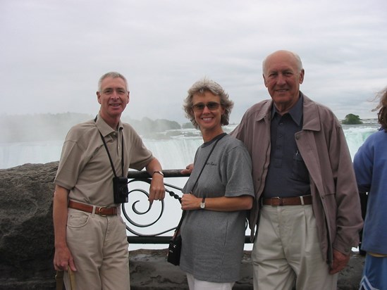 remembering a trip to Niagara Falls with Peter Christine  and Rudi