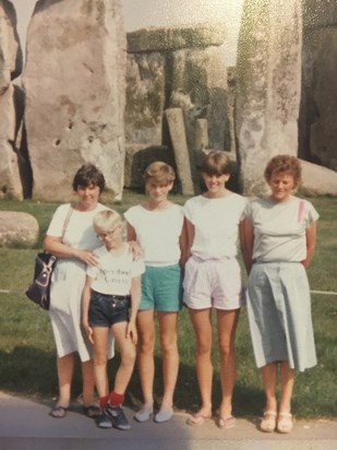 Matt at Stonehenge