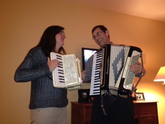 An awesome and EXTREMELY patient accordion teacher!!!!