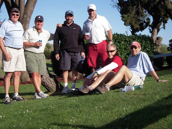 Group Photo after golf