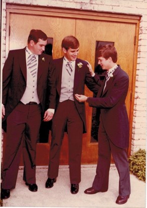 Scott's Wedding - Bob, Scott, & Ned