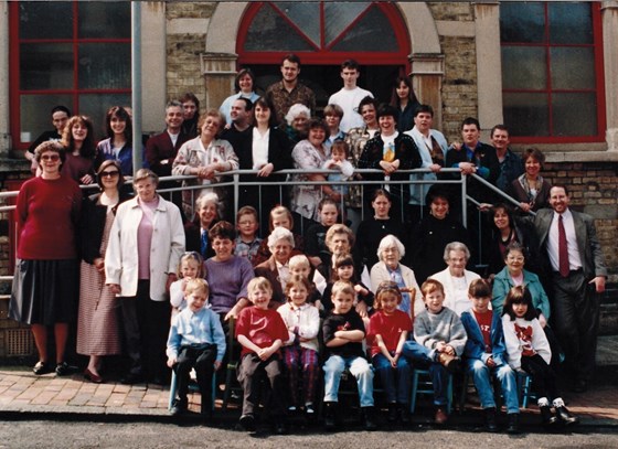 Sandy at Church of Christ Tunbridge Wells 1995