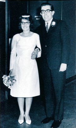 1965 16 September David & Marjorie's wedding