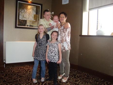 Millie's Mummy, Daddy, Brooke, Ferne and Leo her sisters and brother