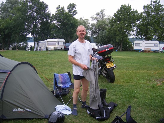 He was always in his pants, Poland 2011, another great bike trip 